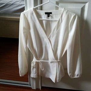 J. Crew Wrap Blouse
